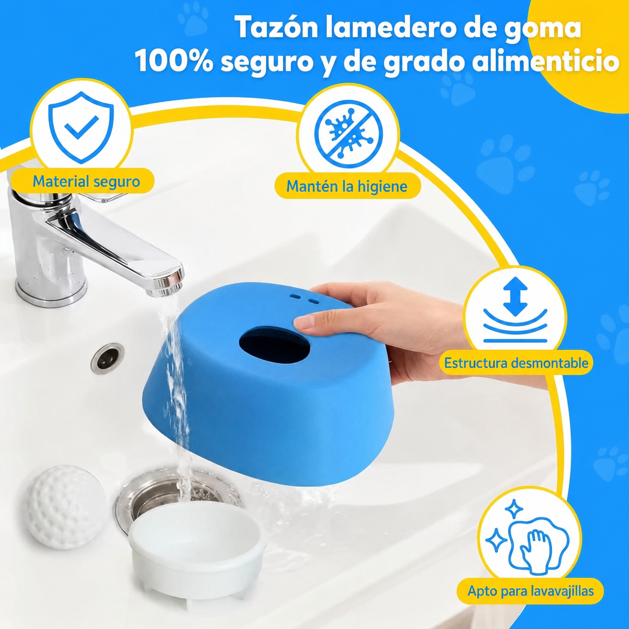 Comedero Interactivo Lick & Roll para Perros
